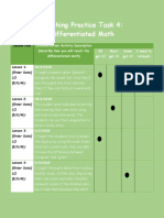 teaching practice task 4 differentiated math  autosaved 