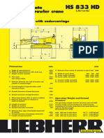 Liebherr Hs833hd (Crawler Crane)