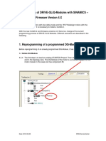 Program DQ Modules with CU320-2 Firmware 4.X