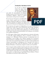 Biografía Thomas Paine