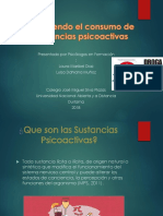 Sustancias Psicoactivas 2018