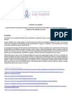 Ley Sophie Actualizado Al 26 Marzo PDF