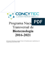 Plan Estrategico de Biotecnologia