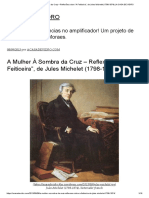 A Mulher À Sombra Da Cruz - Reflexões Sobre "A Feiticeira", de Jules Michelet (1798-1874) - A CASA de VIDRO