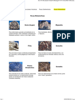 Minerales - Rocas Metamorficas PDF