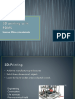 3D Printing With PDMS