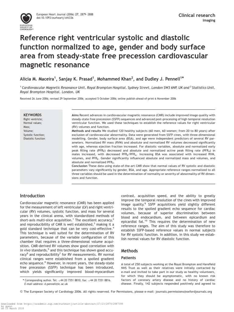 Ehl 336 | PDF | Ejection Fraction | Cardiovascular Diseases