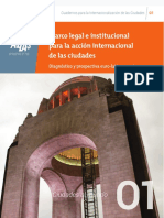Cuaderno 1 Marco Legal e Institucional para La Accion Internacional de Las Ciudades