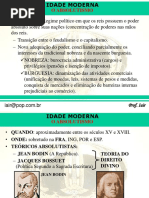 Idade Moderna - Absolutismo