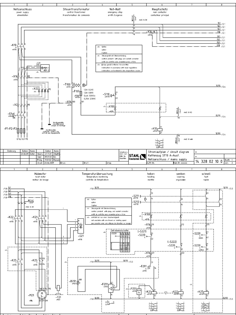 Stahl Hoist Wiring Diagram Pdf