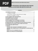 Manual de Estágio
