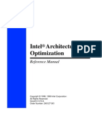 Intel Architecture Optimization: Reference Manual