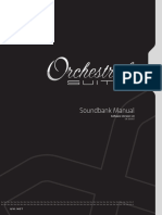 Orchestral Suite Manual