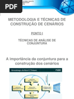 ANÁLISE de CONJUNTURA - Método e Técnicas Para a Construção de Cenários