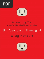 Download On Second Thought by Wray Herbert - Excerpt by Wray Herbert SN37794264 doc pdf