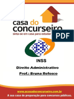 Direito Administrativo Casa Do Concurseiro INSS