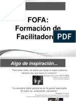 FOFA = Formador de Facilitadores
