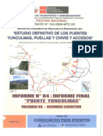 Puente Yunculmas - Vol. 05 - Resumen Ejecutivo