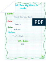 Tarea de Oraciones