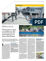 Tumaco, las sombras de una guerra inconclusa