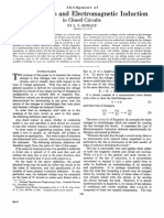 Abridgment of Flux Linkages and Electromagnetic Induction in Closed Circuits