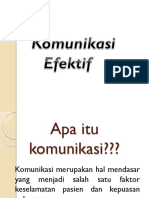 Materi IHT Komunikasi Efektif