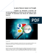 Tomás Cabacas - Doce Técnicas para Buscar Mejor en Google - 2013