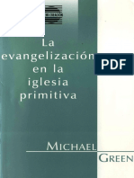 GREEN M., La evangelización en la iglesia primitiva, NUEVA CREACIÓN, Argentina, 1997.pdf