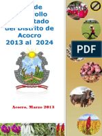 PDC Acocro 2013-2024