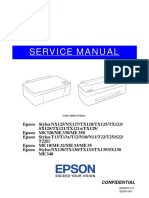 Epson Stylus NX130 TX130 TX133 TX135 SX130 Service Manual