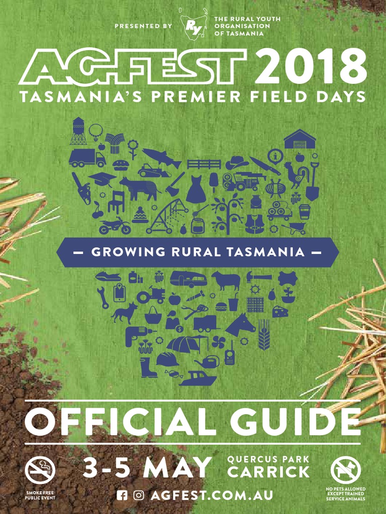 Agfest 2018 Official Guide | PDF | Tasmania | Substance Abuse