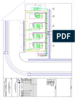 Layout Modification Line Open Drain Plan at GEG & DEG Shelter