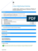 Certificación Cisco CCNA Routing & Switching: Objetivos