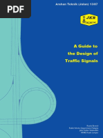 Arahan Teknik Jalan 13 87 A Guide To The Design of Traffic Signal PDF