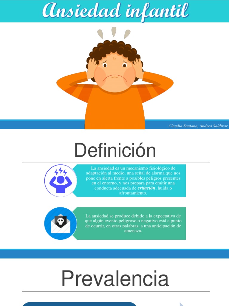 Ansiedad Infantil | PDF | Ansiedad | Trastorno de ansiedad