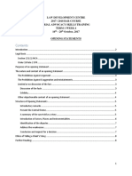 Opening Statements Lecture Notes 2017-2018