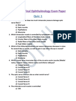 Ophthalmology