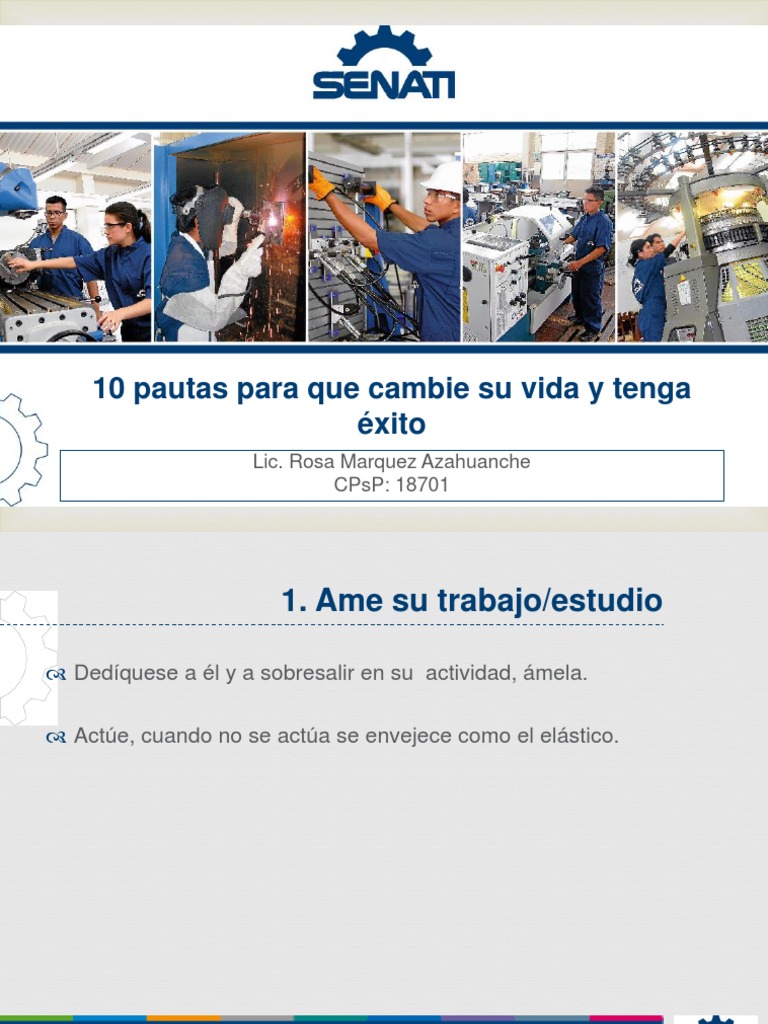 10 Pautas para el Éxito Personal | PDF