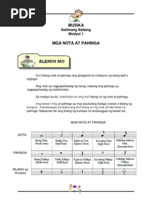 Musika Ikalimang Baitang Modyul 1