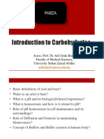 Introduction To Carbohydrates