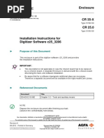 Installation Instructions For Digitizer Software c25 - 3206