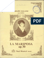 La Mariposa Giuliani Op 30 PDF