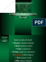 Limbajul de Programare Pascal