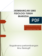 Perkembangan Ilmu Fisiologi Tubuh Manusia Uwi