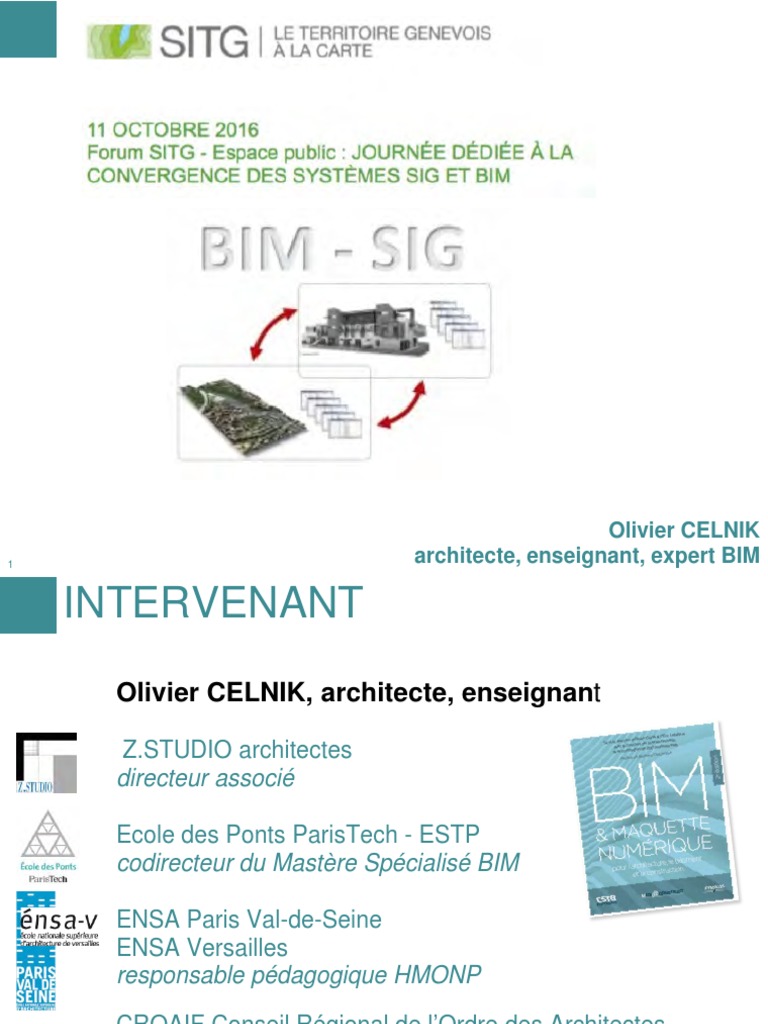 Olivier Celnik et le Mastère BIM | PDF | Building information modeling ...