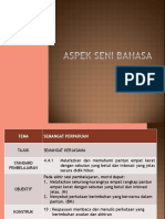 Aspek Seni Bahasa