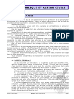 Action Publique Et Action Civile: Titre Preliminaire