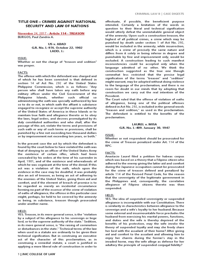 Crim | PDF | Piracy | Treason