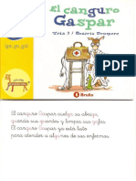 El Zoo de Las Letras. El Canguro Gaspar. 0 PDF