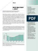 Sipri - Trends in World Military Expenditure, 2017
